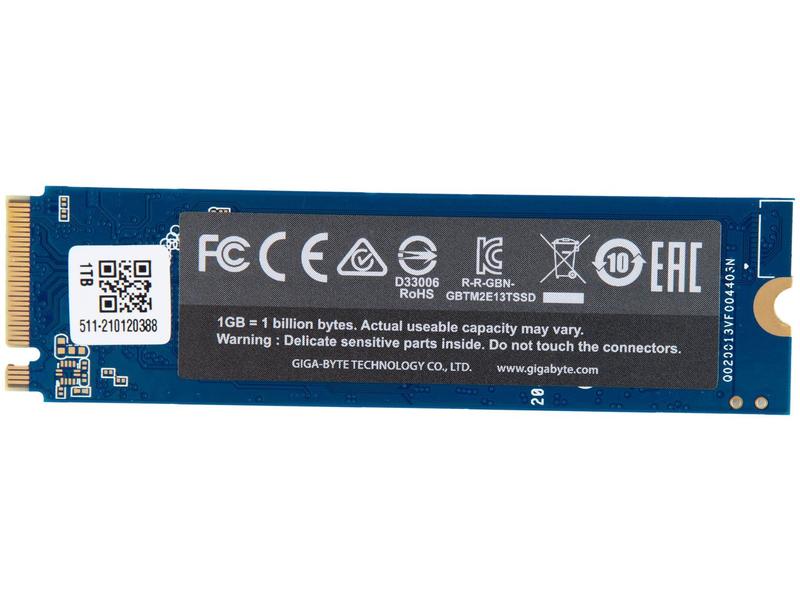 SSD Gigabyte 1TB NVMe M.2 2280 PCIe - GP-GSM2NE3100TNTD - HD SSD